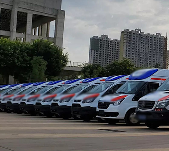 南丰县服务车队展示