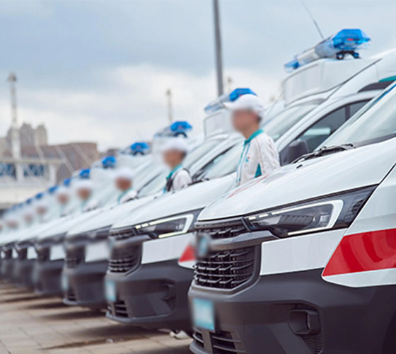 南丰县服务车队展示